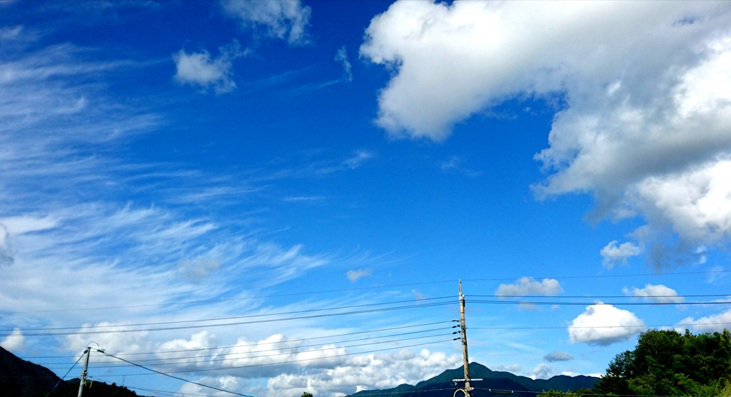 雲の波