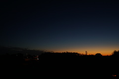 夕暮れ
