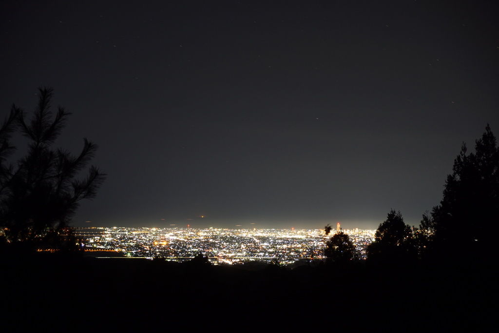 秋葉山からの夜景