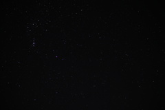 初めての星空撮影1