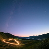 曽爾高原の秋の夕暮れ
