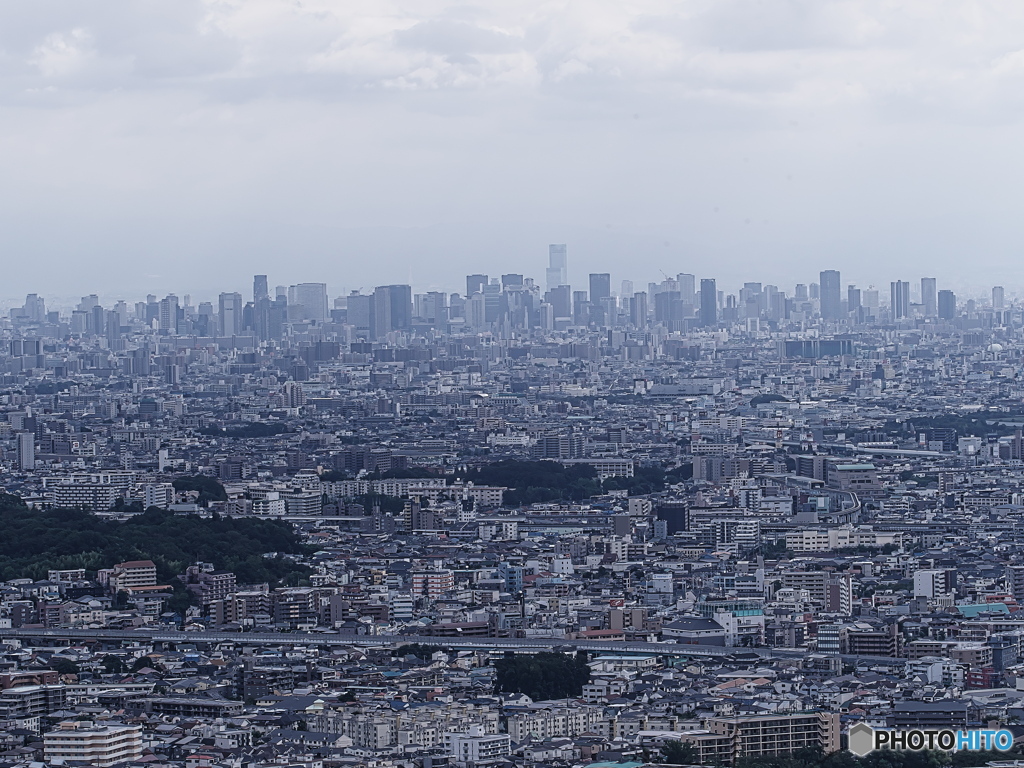 五月山からの眺望