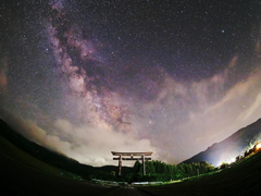霧が晴れて