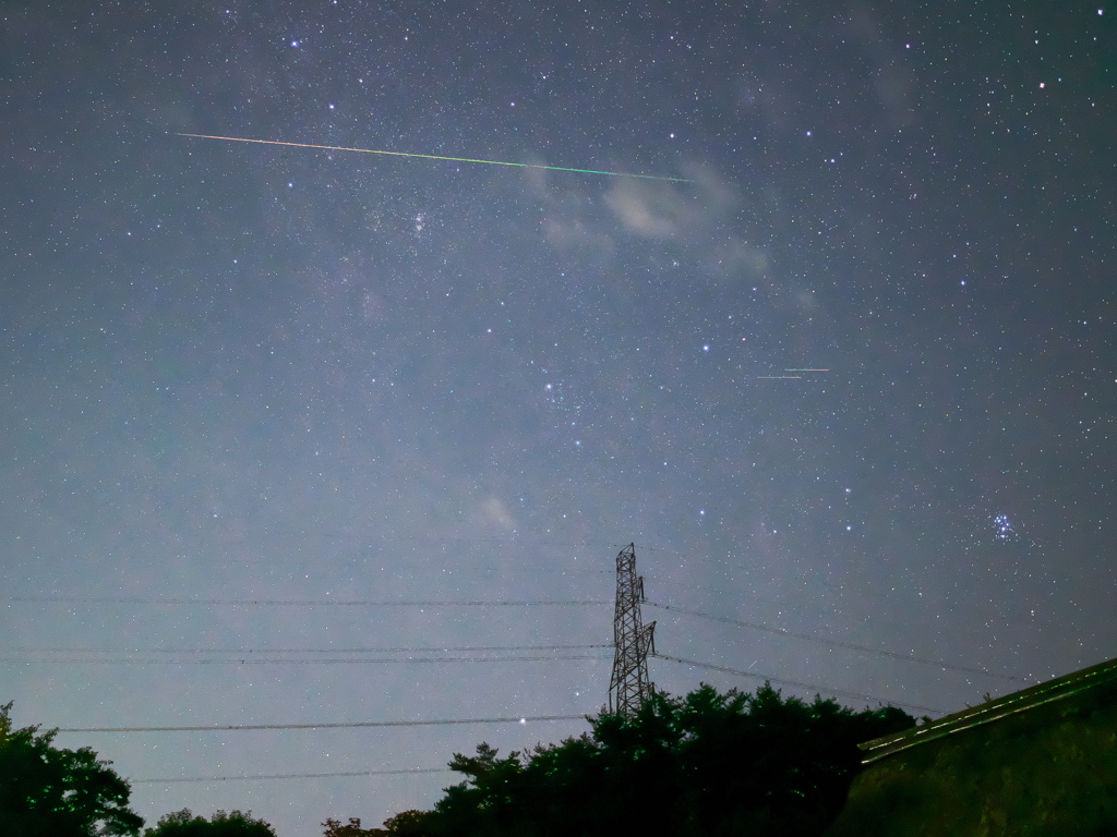 流星群の夜