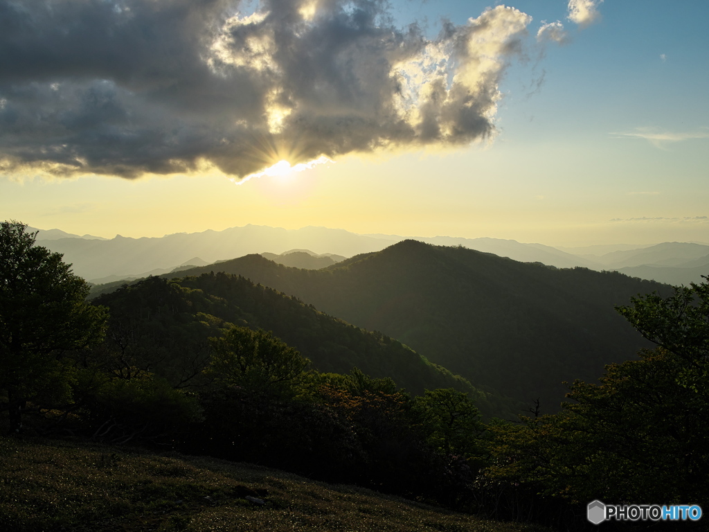 日出ヶ岳からの風景
