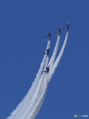 ブルーインパルス2017彦根城