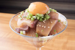 寒ブリの紹興酒漬け