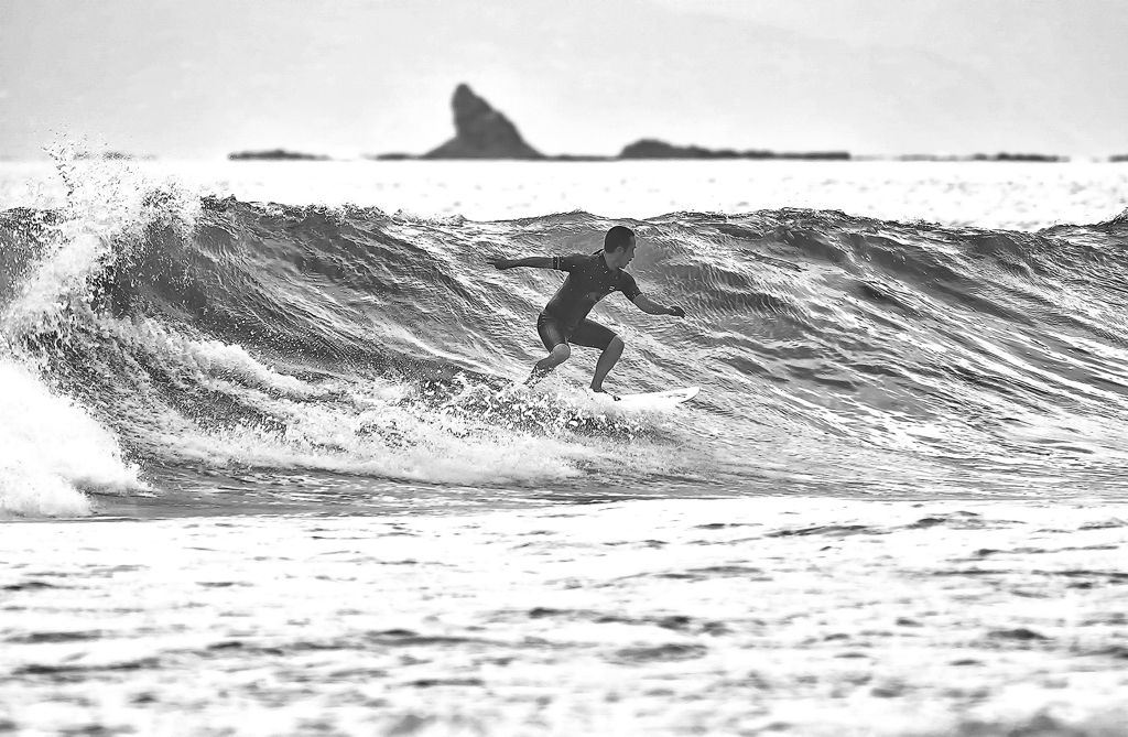Surfing　～Fujisawa katase coast～