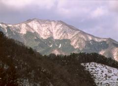 冬の中国山地