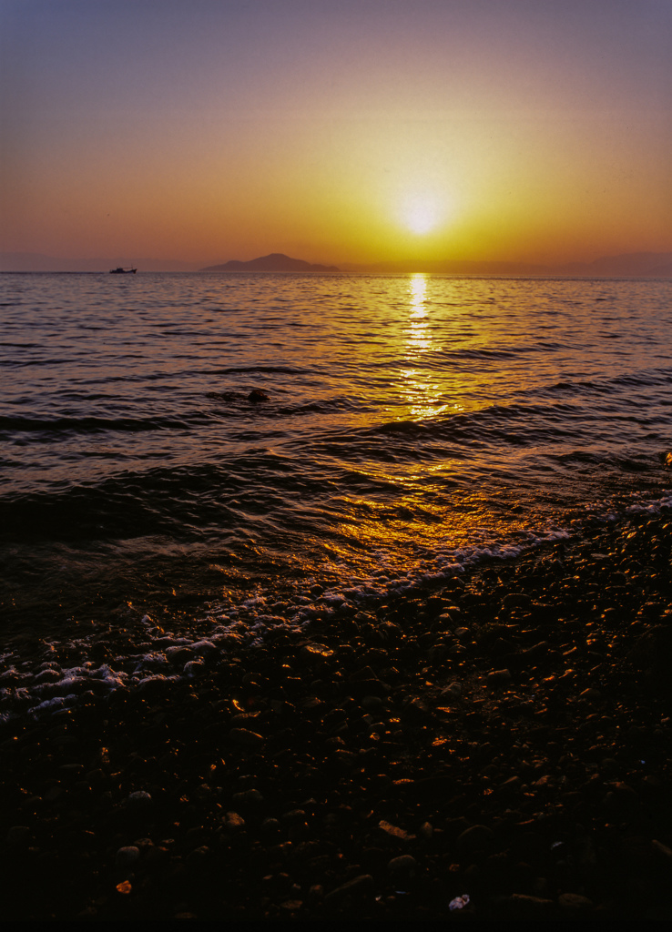 能美島の夕日