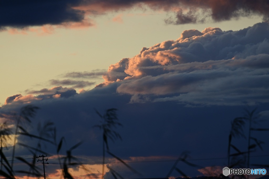 強そうな雲