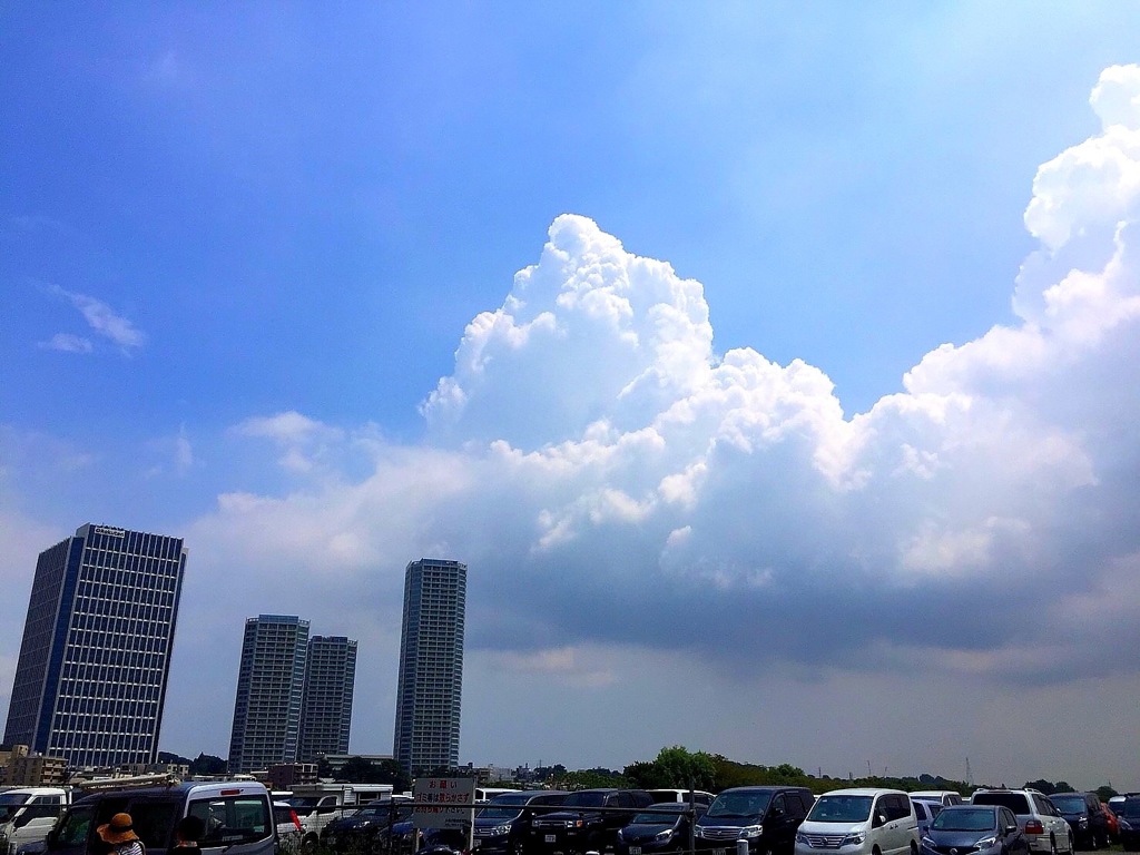 入道雲の城