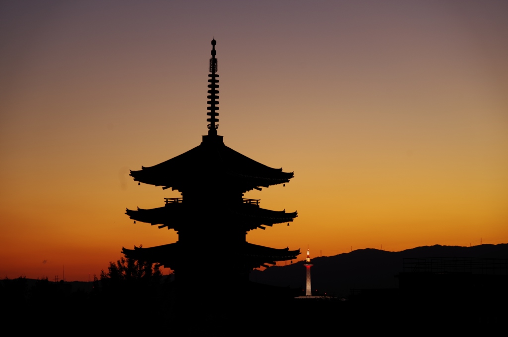 京都①　八坂の塔