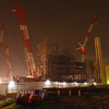 建設現場夜景