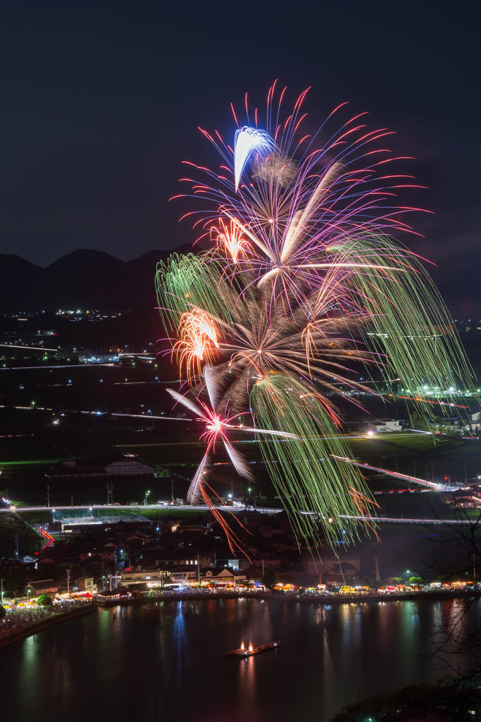 苧ヶ瀬池 花火大会 1 By Risamomo Id 写真共有サイト Photohito