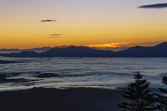 田の原からの雲海-2