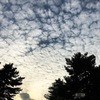 高積雲-隙間雲