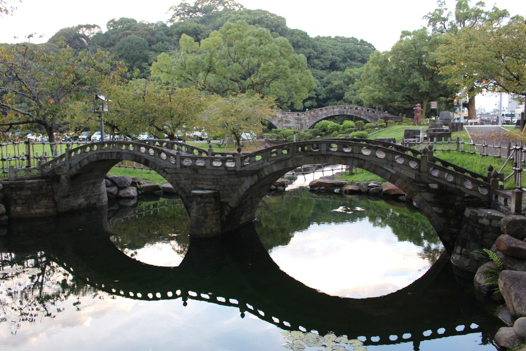 諫早公園（眼鏡橋）