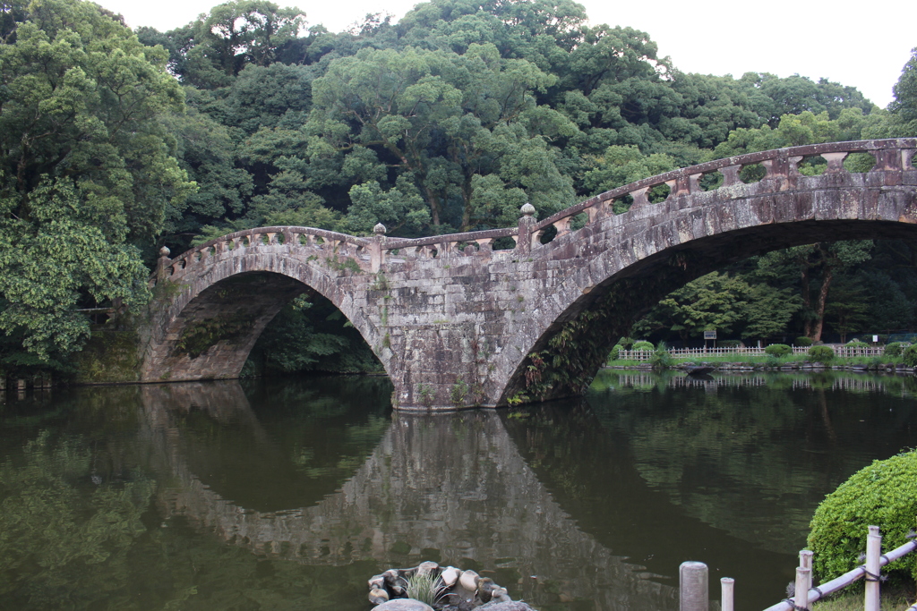 諫早公園（眼鏡橋）