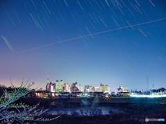 おゆみ野の街に降り注ぐ星