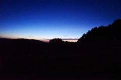 夕焼け コントラスト