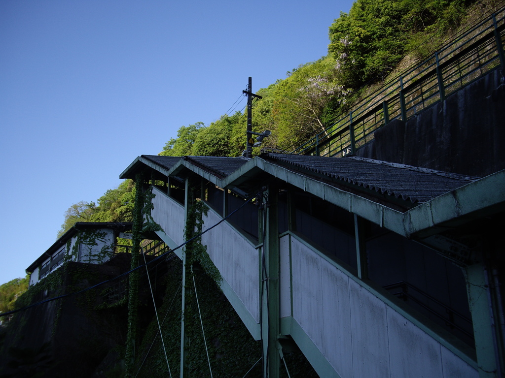 定光寺付近にて