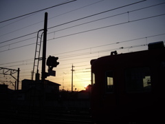 猿投駅にて