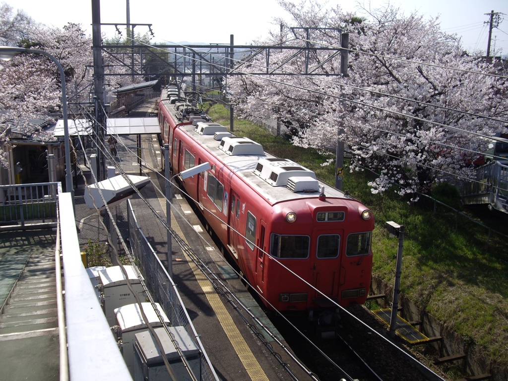 平戸橋にて