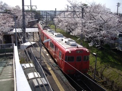 平戸橋にて