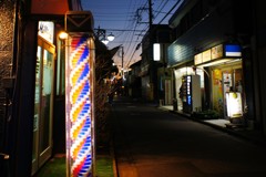 夕方の商店街