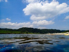 神通の青い空