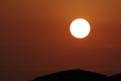 夕日
