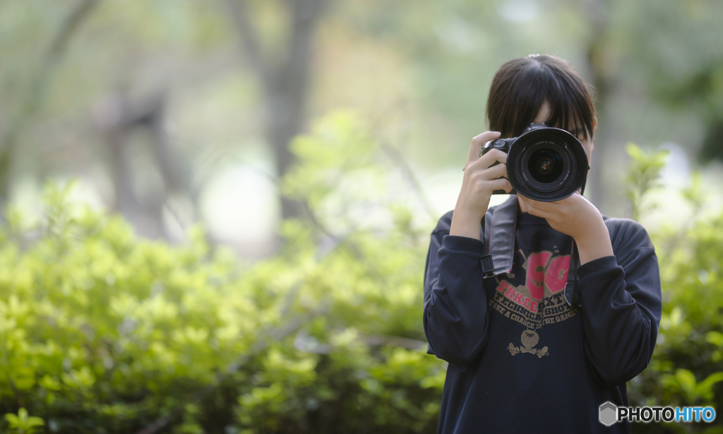 ちっちゃなカメラ女子