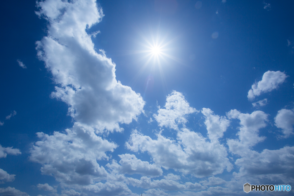 休日の空