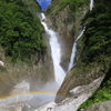 称名滝とハンノキ滝