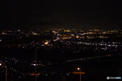 姨捨からの夜景