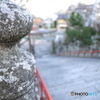 神社の長い階段