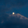 雲間からのパール富士２