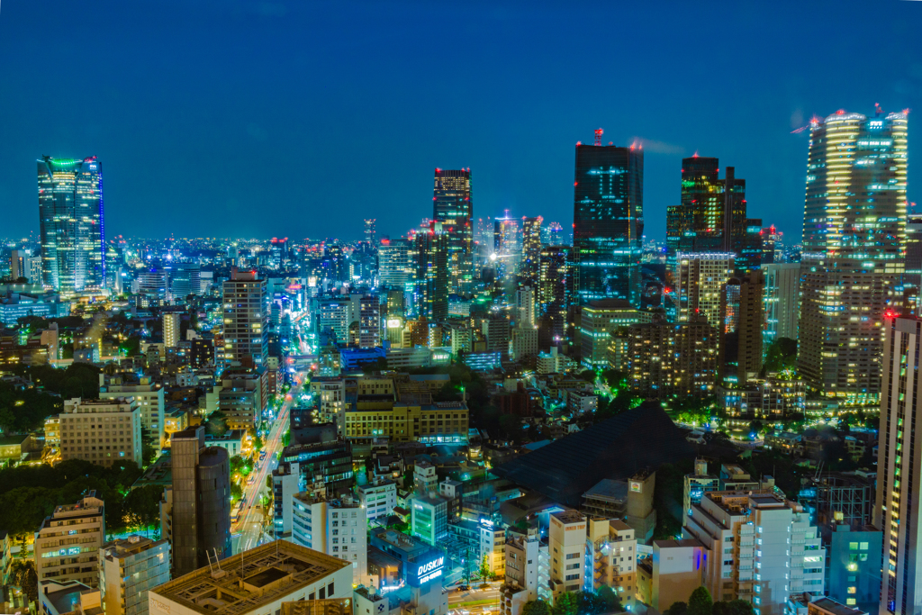 東京タワーメインデッキからの夜景２