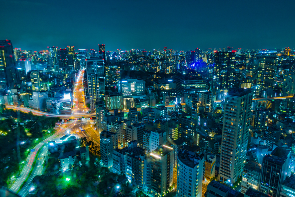 東京タワーメインデッキからの夜景３
