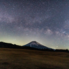 Mt. Fuj×Milky Way× shooting star