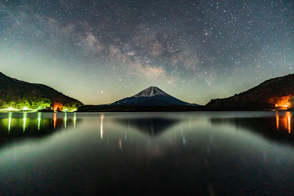 Milky Way from Lake Shoji