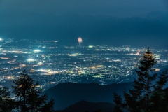 甘利山の夜景そして・・・