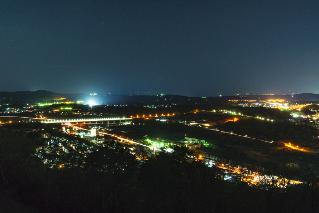 引法山公園からの夜景３