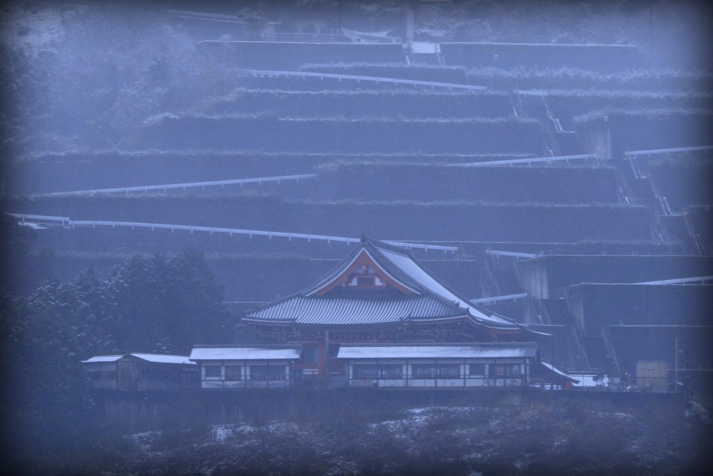 紀州山系　初冠雪