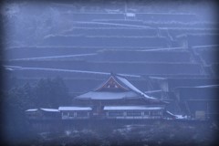 紀州山系　初冠雪
