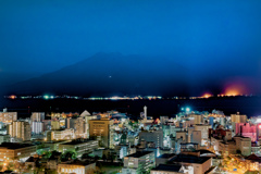 鹿児島市の夜景