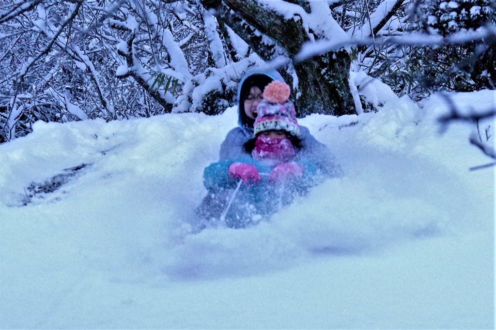 姉妹（雪遊び編）