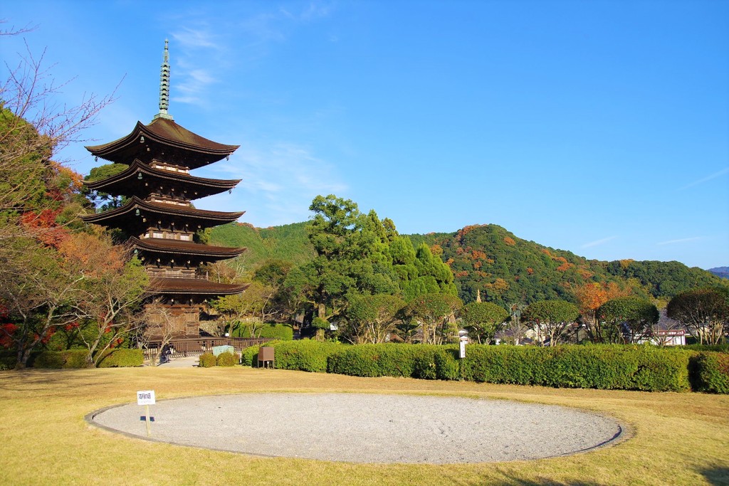 国宝瑠璃光寺