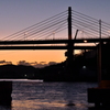 尾道大橋と朝陽2